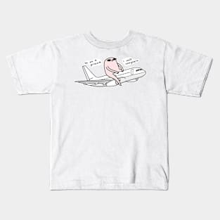 ketnipz on plane Kids T-Shirt